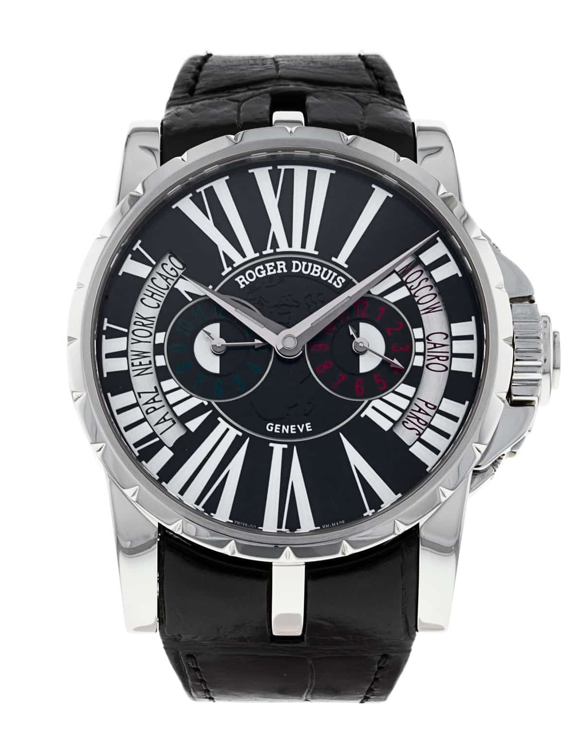Roger Dubuis Excalibur Triple Timezone EX45-1448-9-9.71TT/28